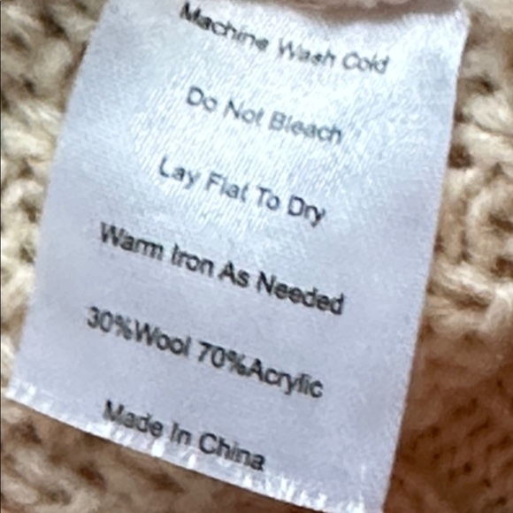 Kiel James Patrick cable knit wool blend sweater dress - Picture 8 of 12